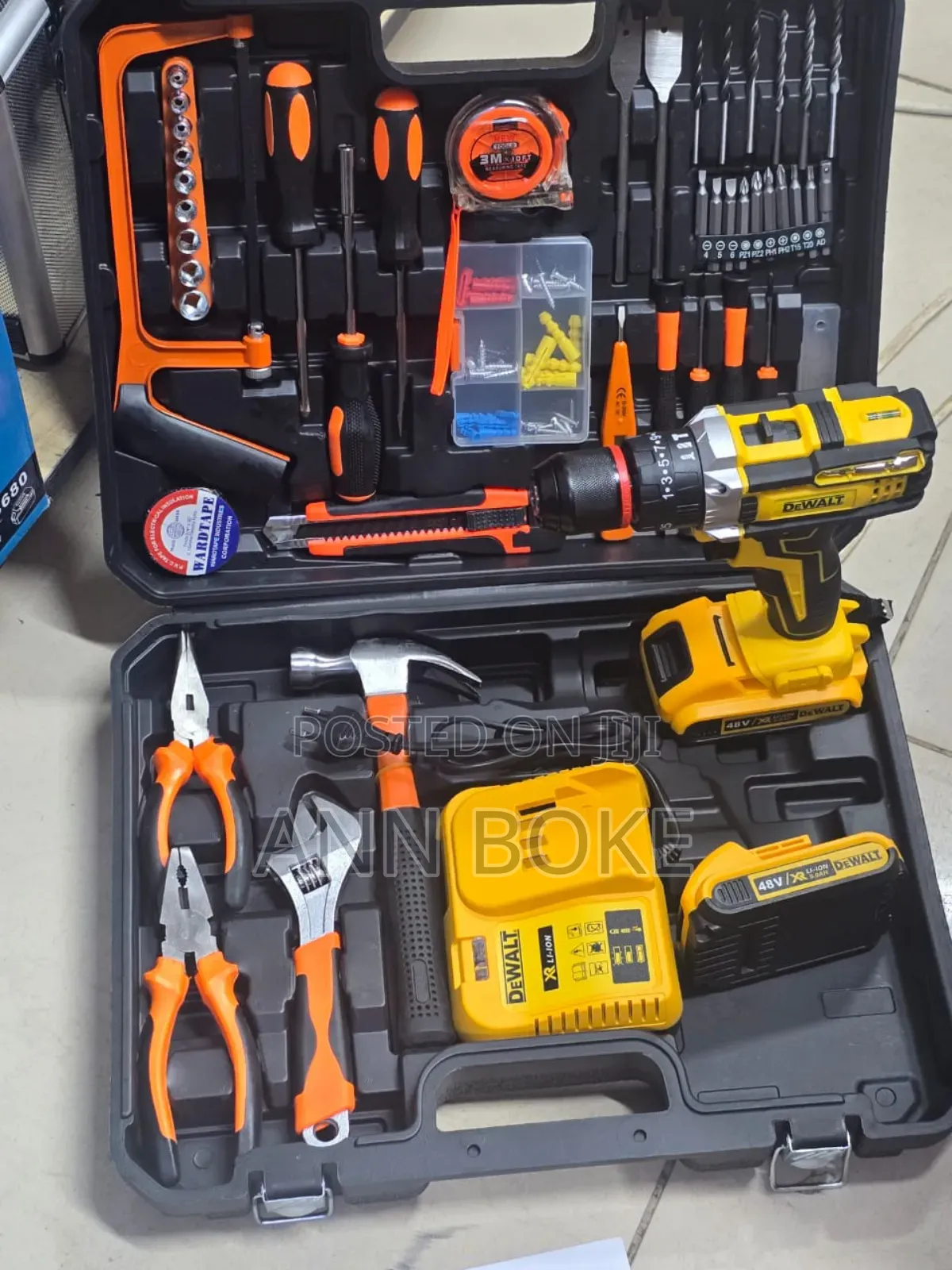 *Dewalt 48v Cordless Toolkit 108pcs Toolset at 7500*
