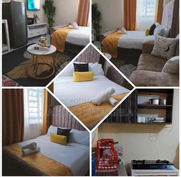 Fully Furnished Airbnb Studio Apartments Near Quickmart Kitengela - main view