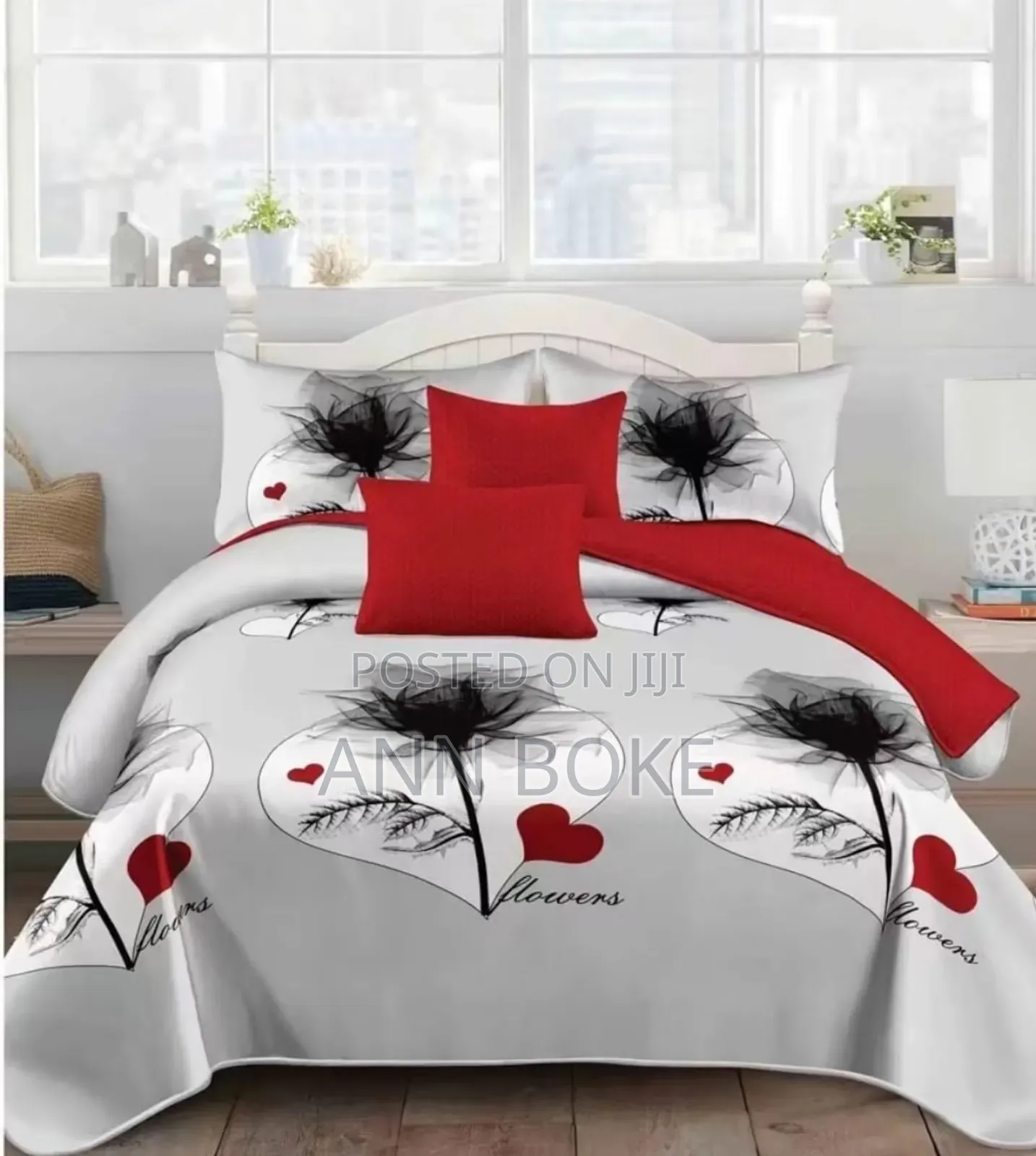 High Quality Cotton Flowered Duvet Covers. Size: 6x6 *