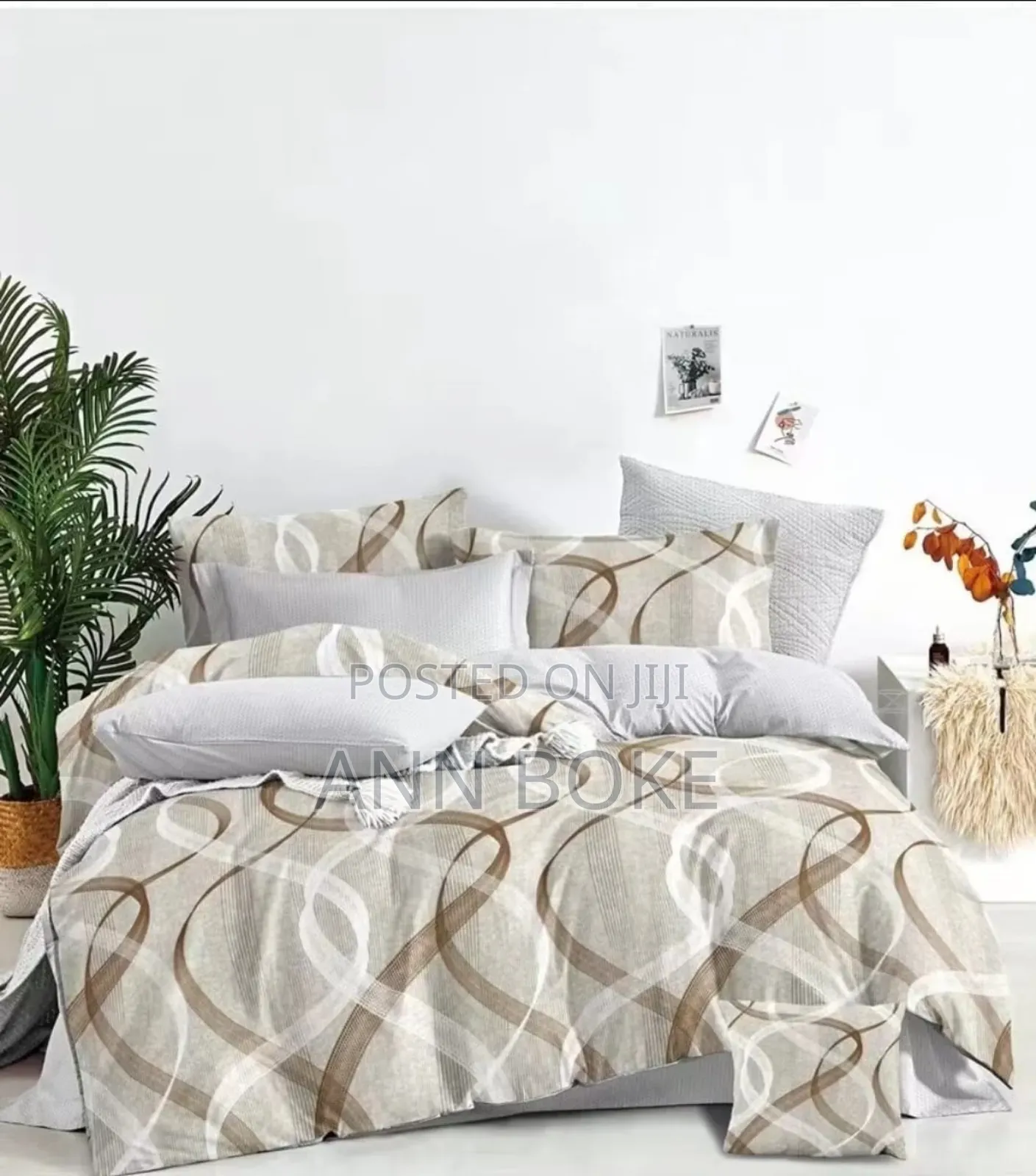 High Quality Cotton Flowered Duvet Covers. Size: 6x6 *
