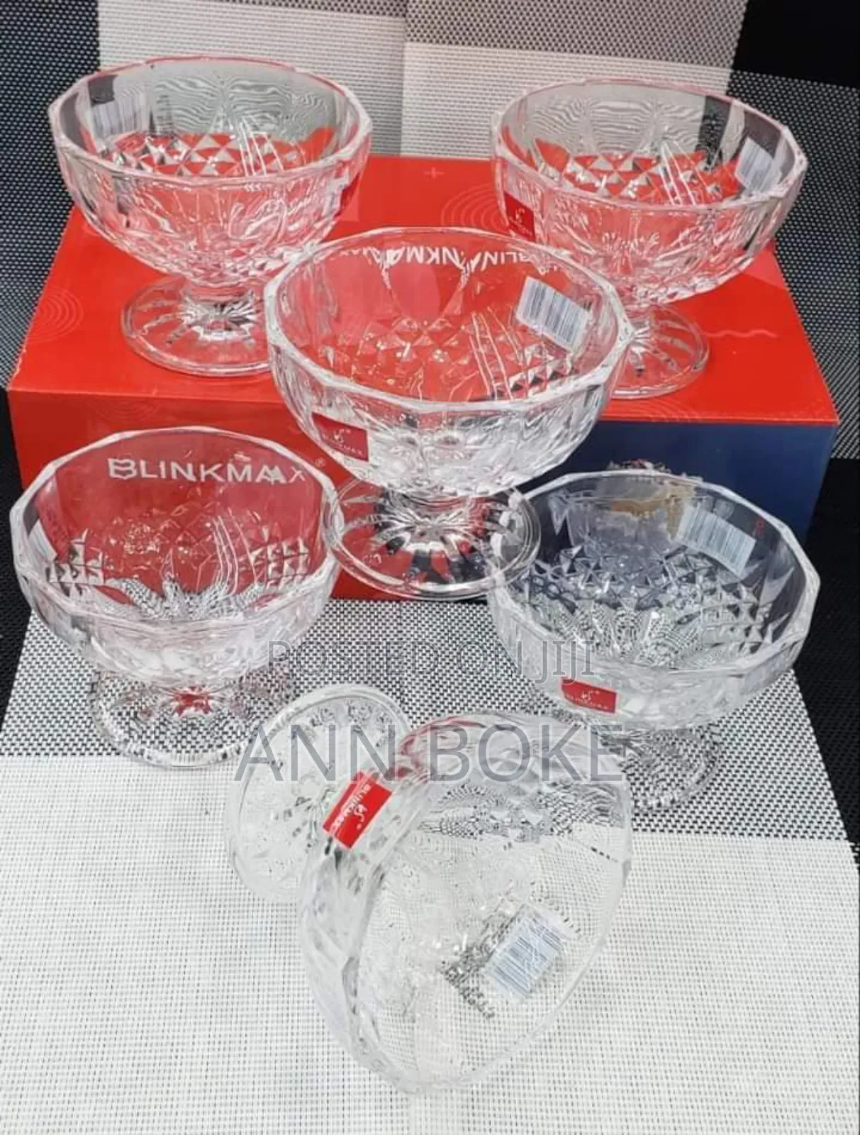 6 PCS Glass Salad Bowl / Soup 4.5 Inch at 2000