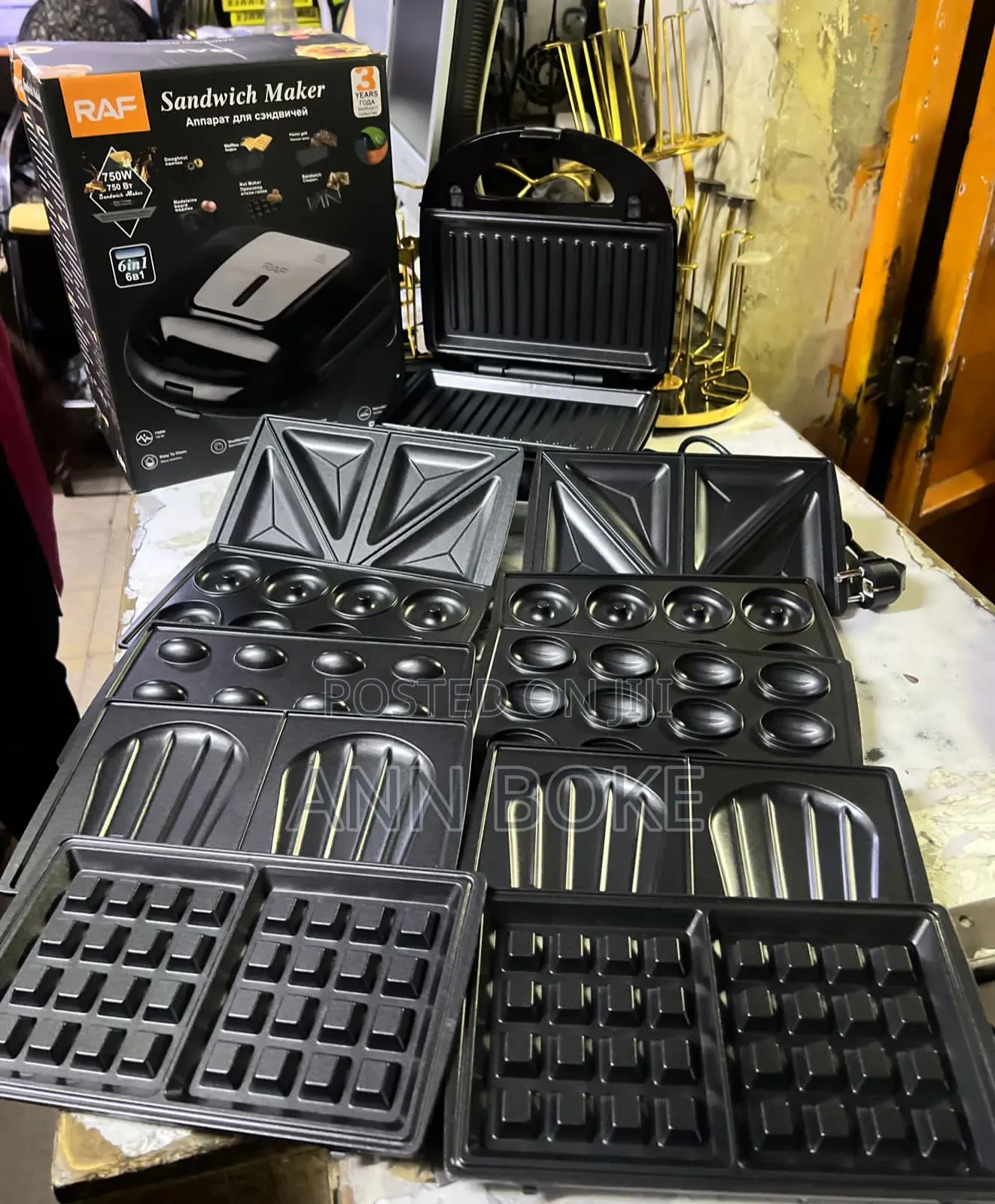 6 in 1 Sandwich Maker at 4500.