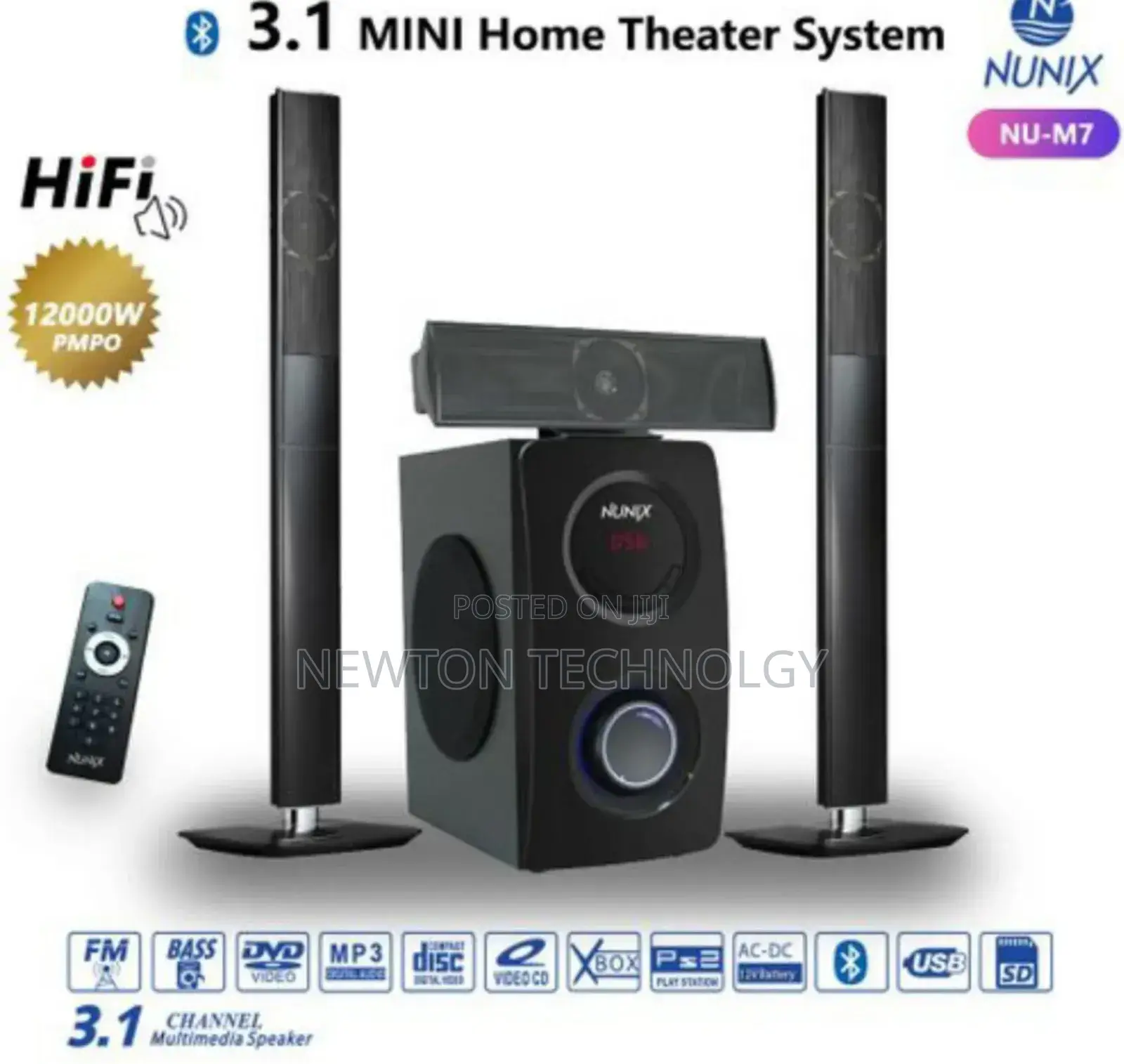 Home Theater Speaker Nunix 3.1
