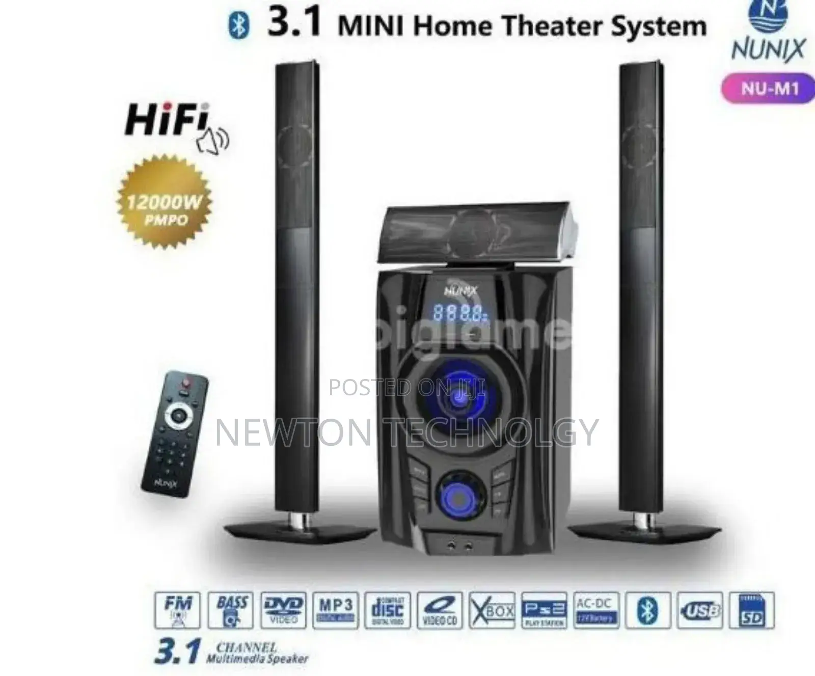 3.1ch Nu- M1 Home Theater Speaker System