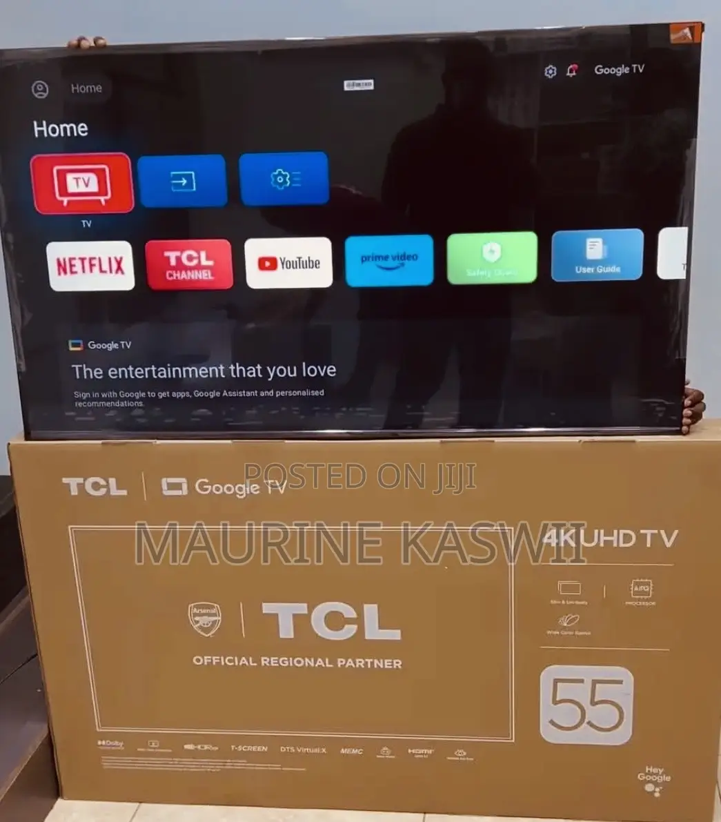 Tcl 55” Inch Google Tv (New 2025) 55v6c