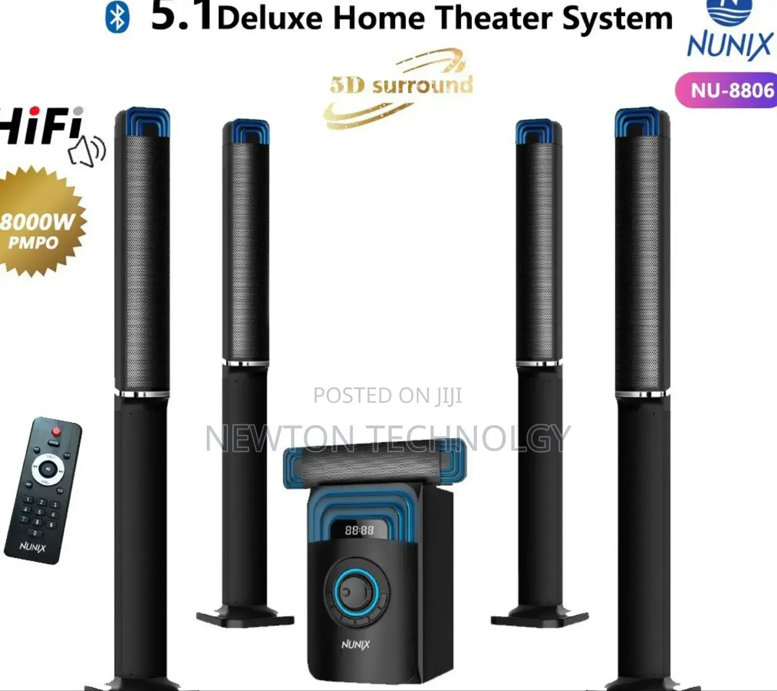 5.1 Deluxe Home Theater System
