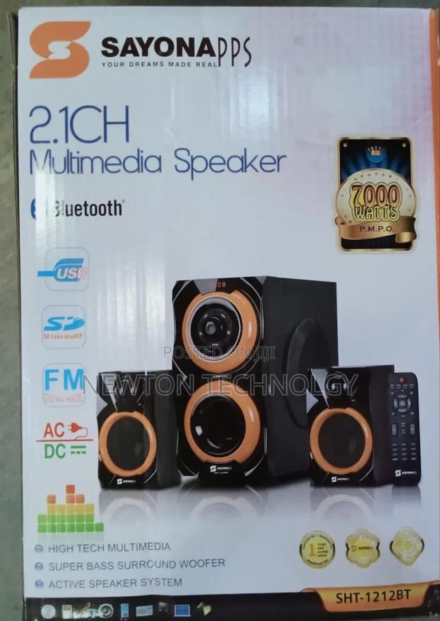 Home Theater Woofer With Bluetooth 2.1ch