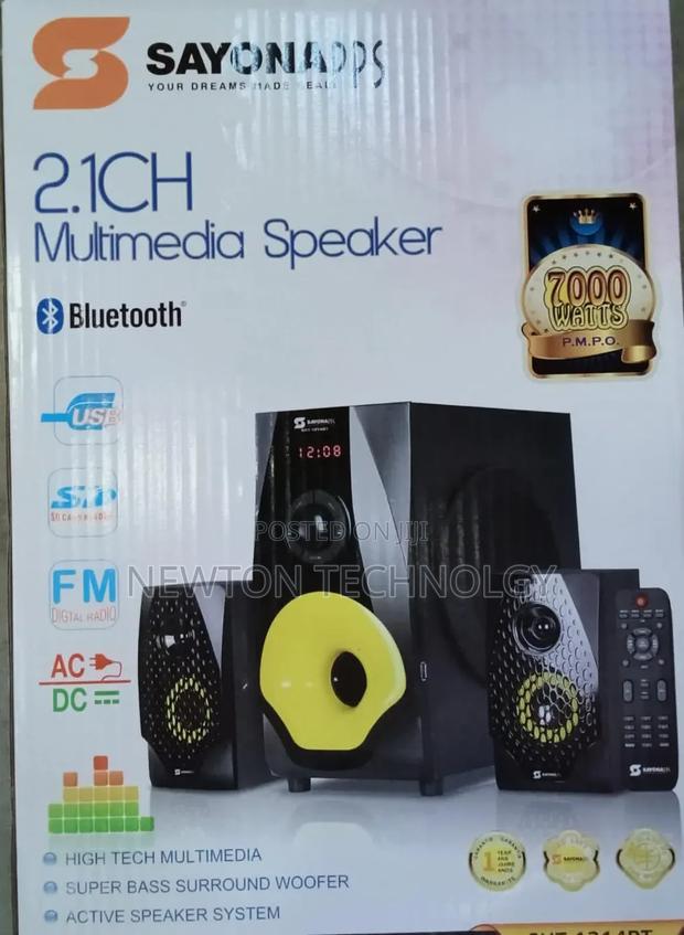 Sayona Speaker Home Theater With Bluetooth