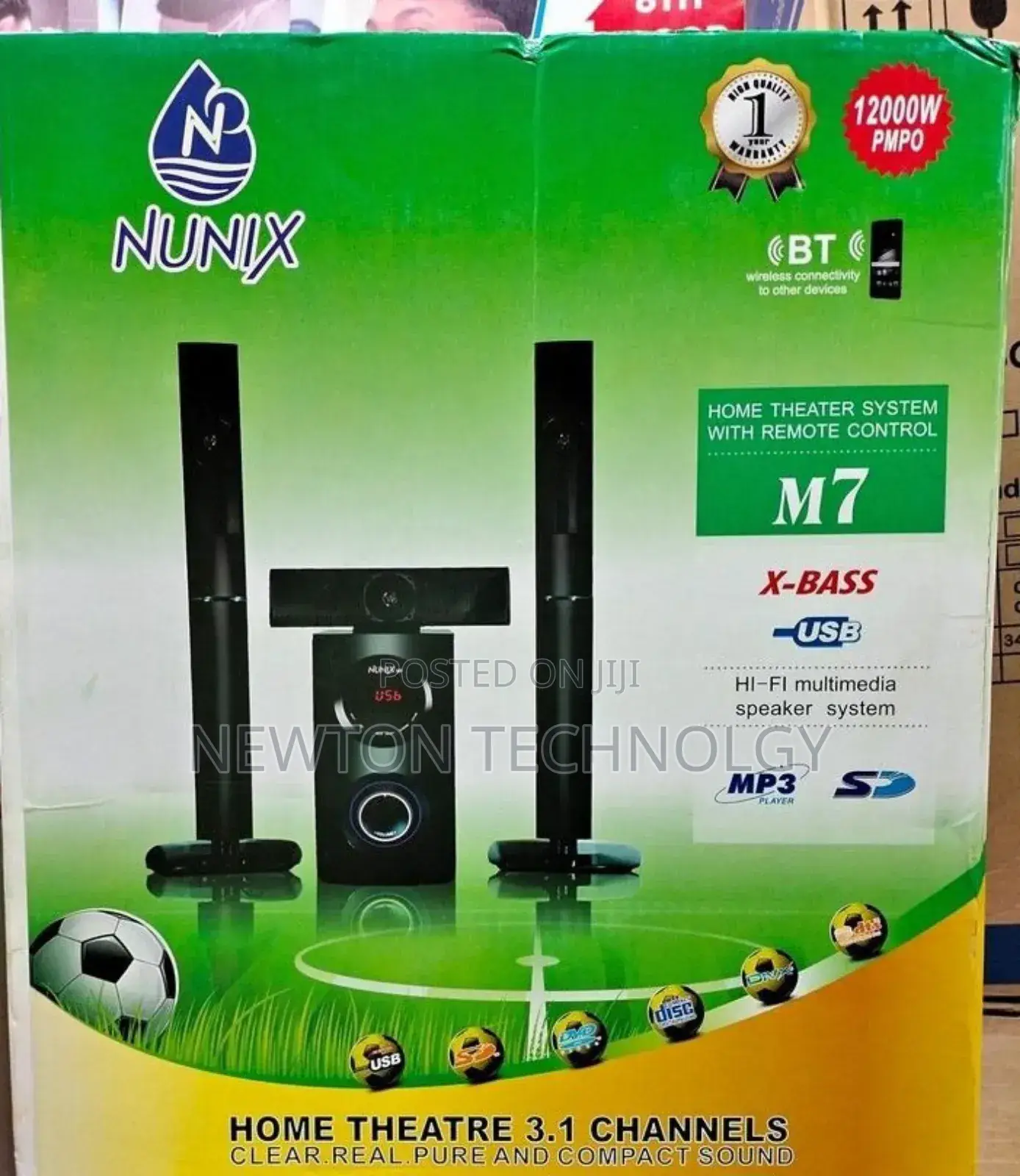 Nunix M7 3.1 Home Theater System