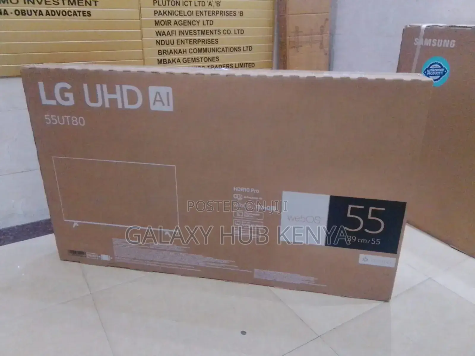 Lg 55′′ 55ut80006lb Smart Webos Ai Thinkq Tv