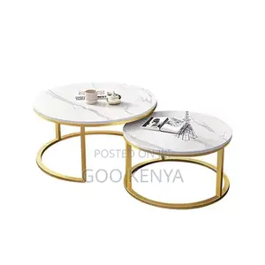 Coffee Table ; Nosted Round Coffee Table