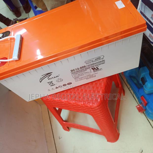 200ah Ritar Battery - main view