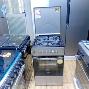 50x50 Von Standing Cooker With 3 Gas Burners 1 Electric