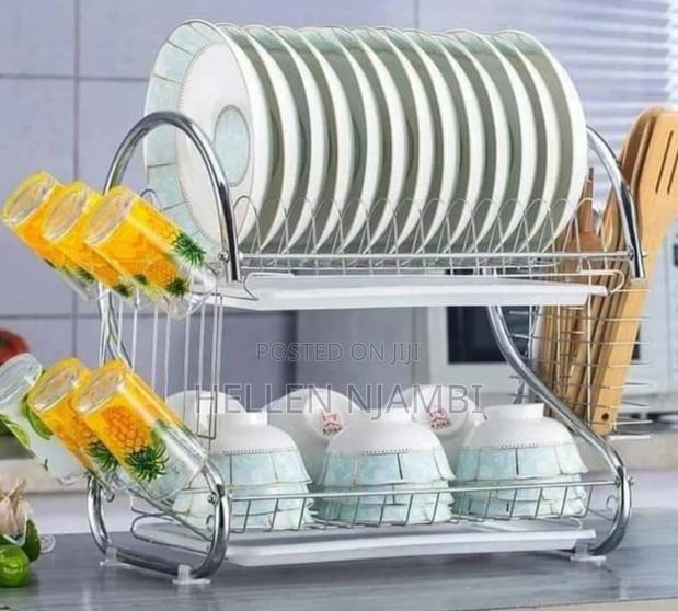 Nunix 2 Tier Stainless Steel Dish Rack
