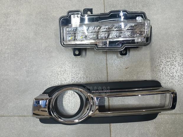 Pajero 2015-2018 Foglight Cover+Drl