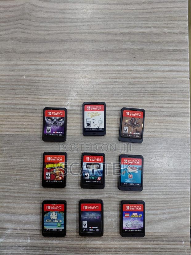 Nintendo Switch Games - main view