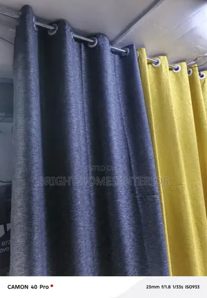Durable Curtain Dark Grey and Mastered Color
