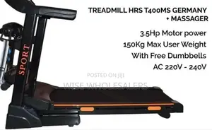 *Auto Incline Treadmill With Massage Belt*