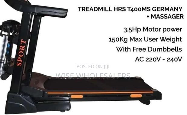 *Auto Incline Treadmill With Massage Belt*