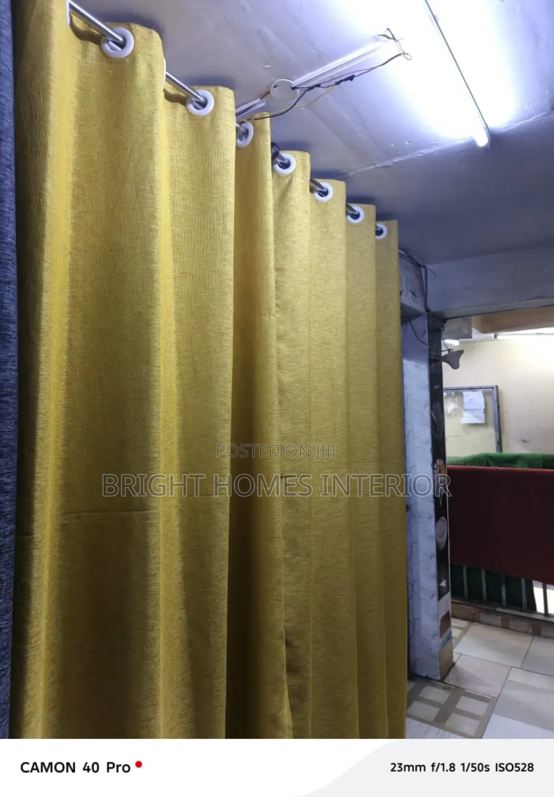 Mastered Curtain With Rings Ready and Stitched Curtain