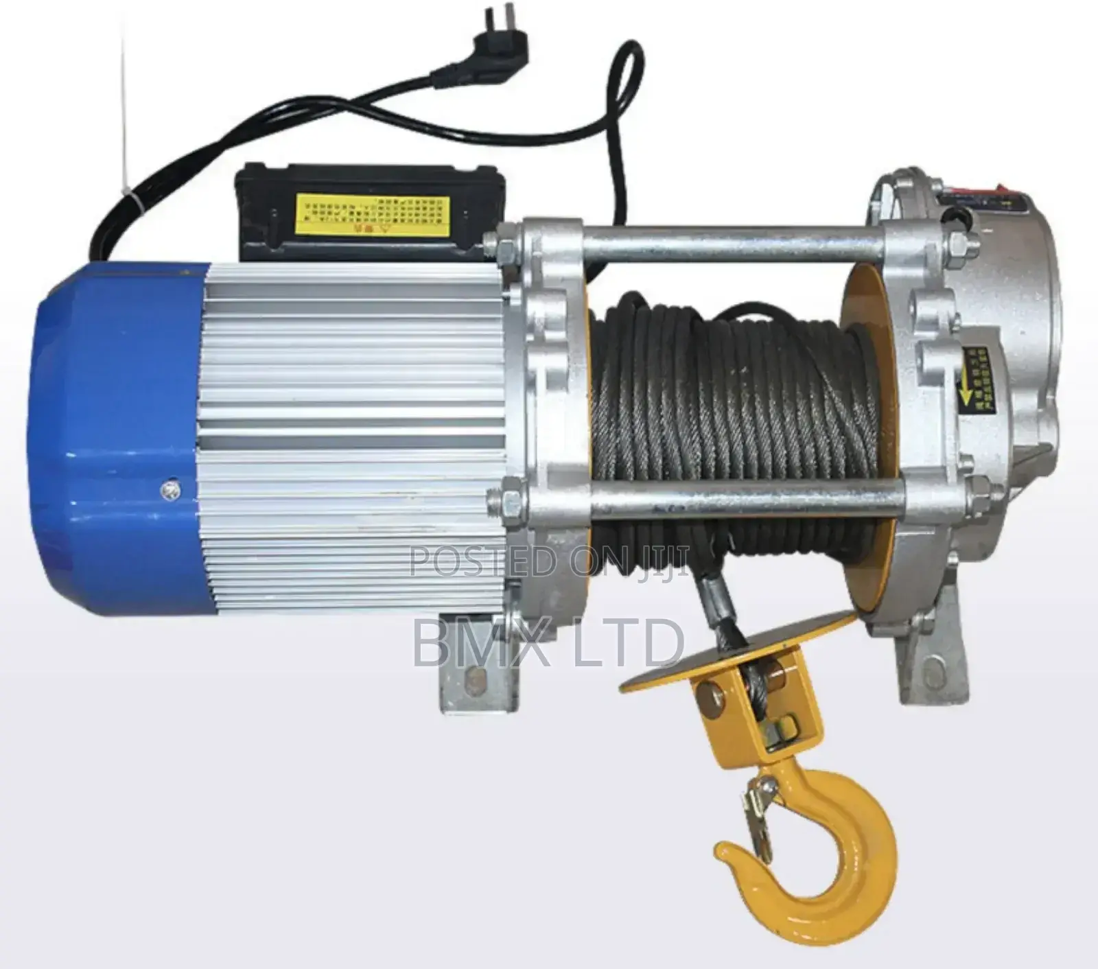 Fast Speed Electric Wire Rope Winches 1500kg Electric Hoist