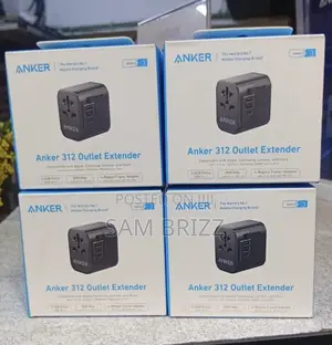 Anker 312 Outlet Extender 30w With 3 Usb Ports