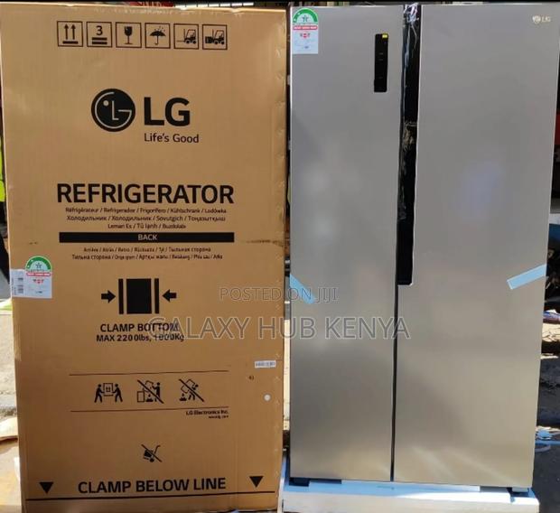 Lg Gcfb507pqam 519l Side by Side Fridge - main view