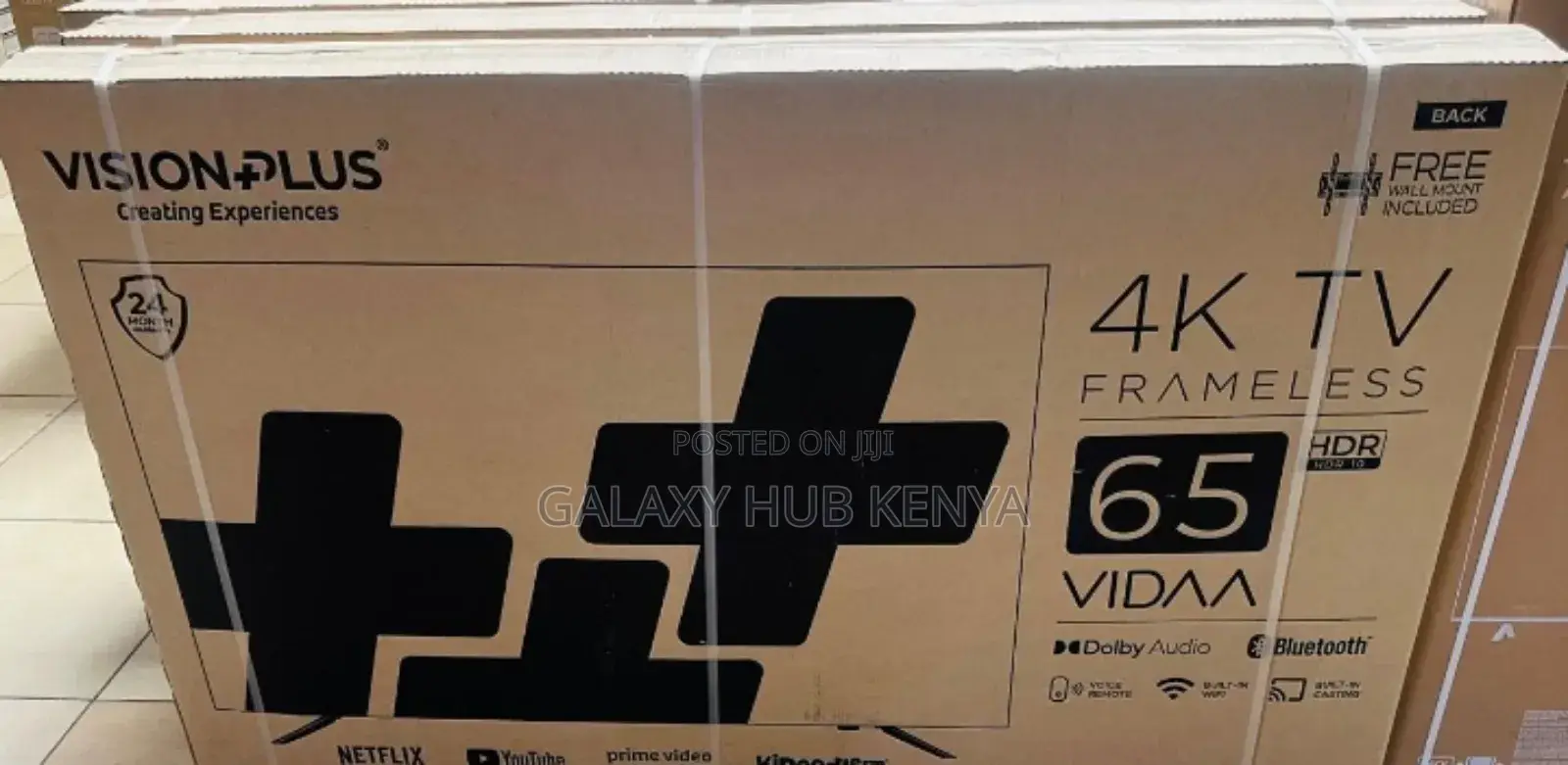 Vision Plus 65′′ Frameless V+ Os Smart Tv Vp8865kv