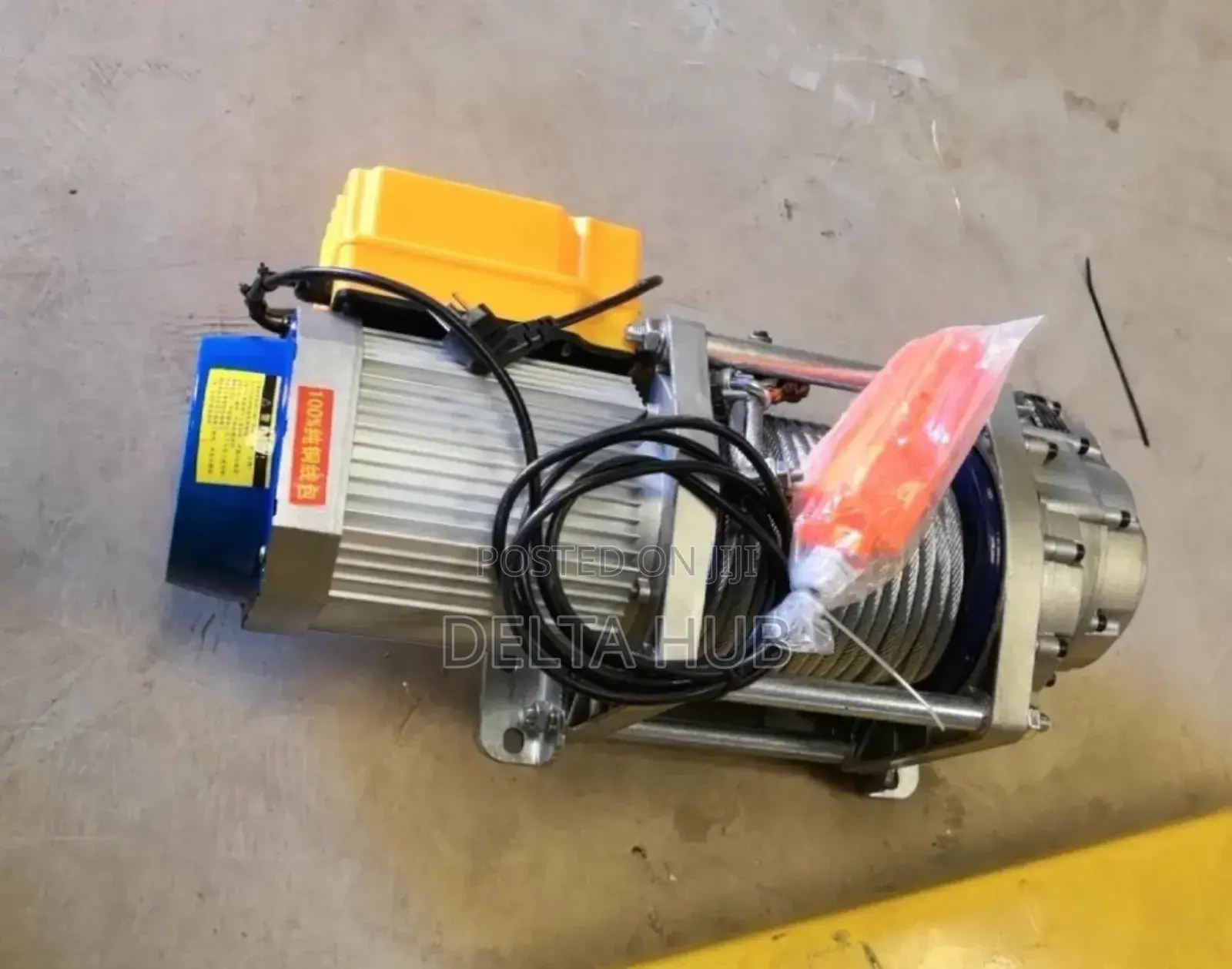 CDK Type Aluminum 30m Wire Rope 220v Electric Hoist Winch