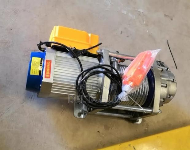 CDK Type Aluminum 30m Wire Rope 220v Electric Hoist Winch - main view