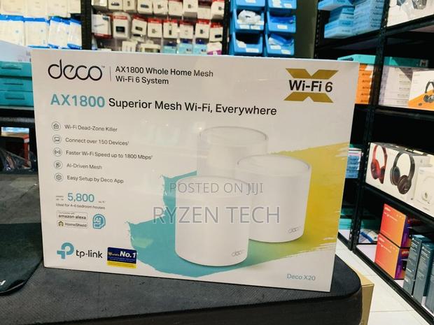 Tp-Link Deco X20 Ax1800 Whole Home Mesh Wi-Fi 6 System 3-P
