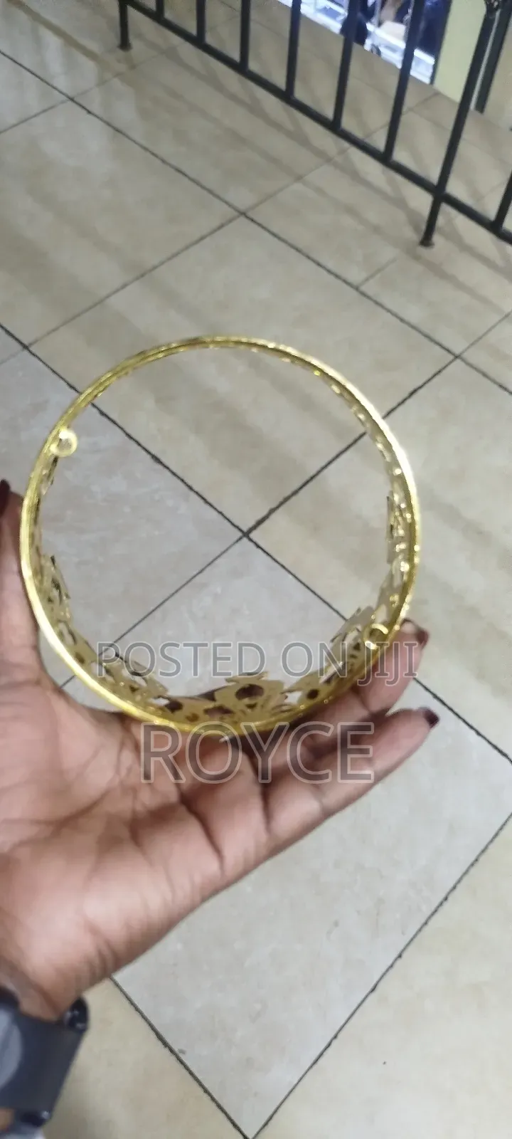Classy Metallic Crown
