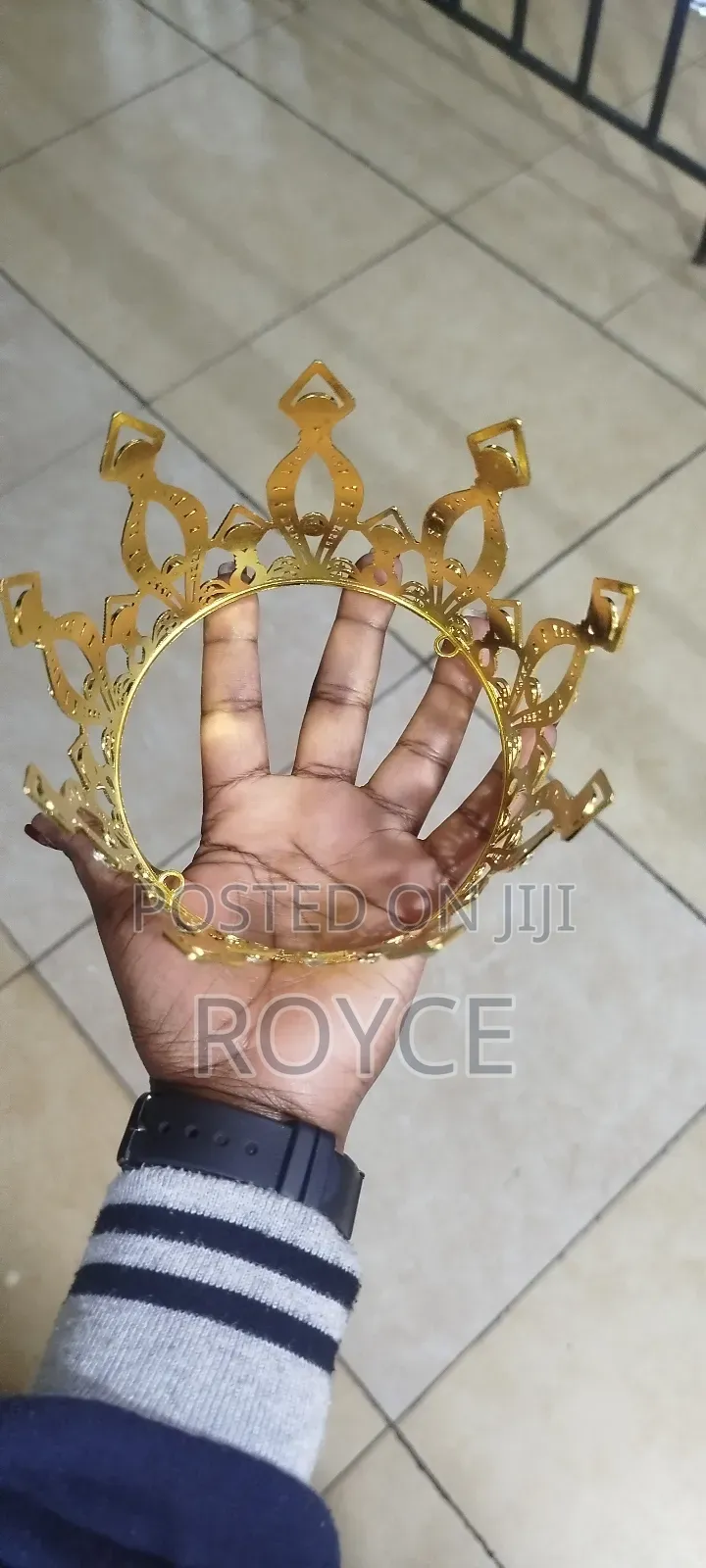 Classy Metallic Crown