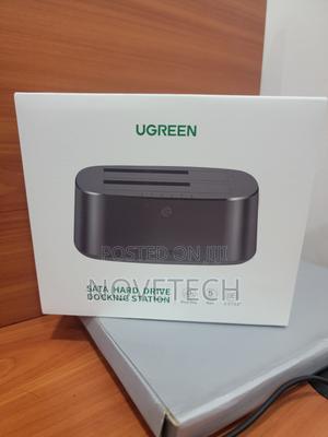 Ugreen 2 Bay Raid Hard Drive Casing Enclosure Sata HDD/Ssd, - thumbnail 2