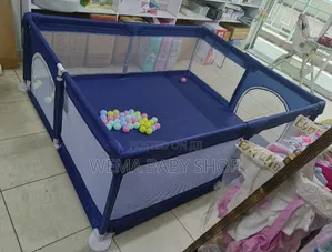 Extra Large Baby Play Yard/Playpen (1.8mx1.5m) With Balls