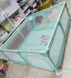 Extra Large Baby Play Yard/Playpen (1.8mx1.5m) With Balls