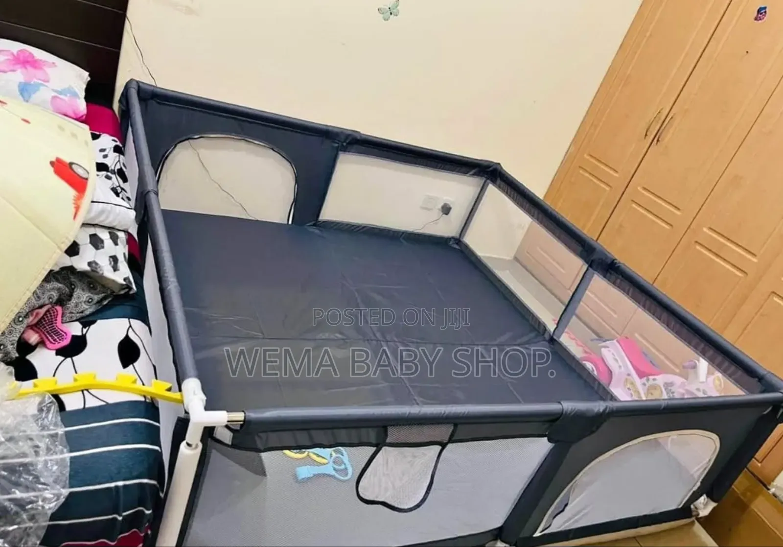 Extra Large Baby Play Yard/Playpen (1.8mx1.5m) With Balls