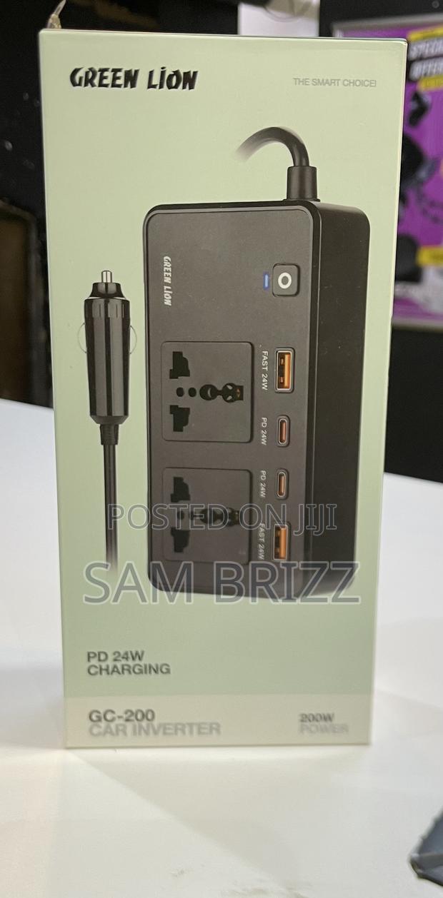 Green Lion Gc -200 Car Inverter 200w Power