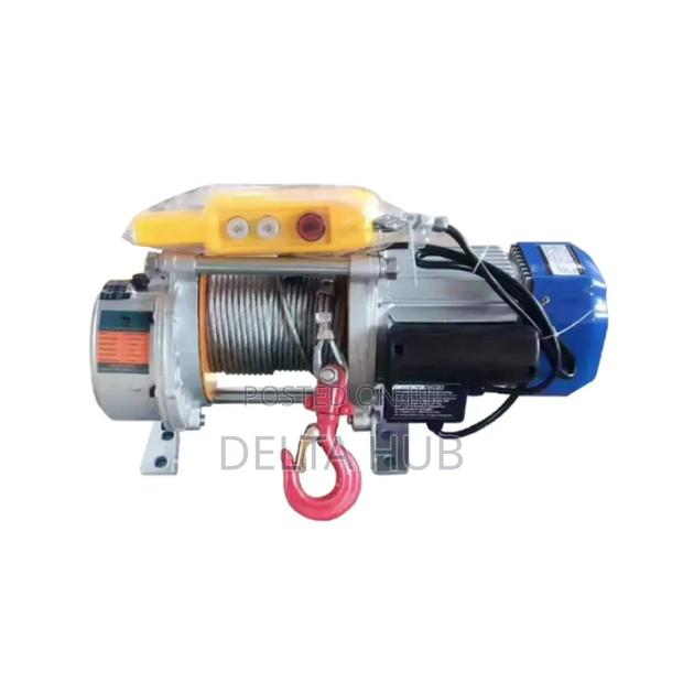 Elevator Construction Crane KCD Winch With Remote Control - main view