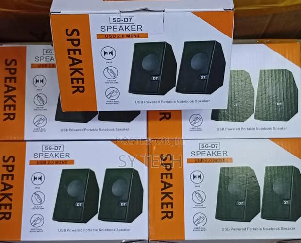 Ht D-7 Speaker Usb Desktop Speakers - main view