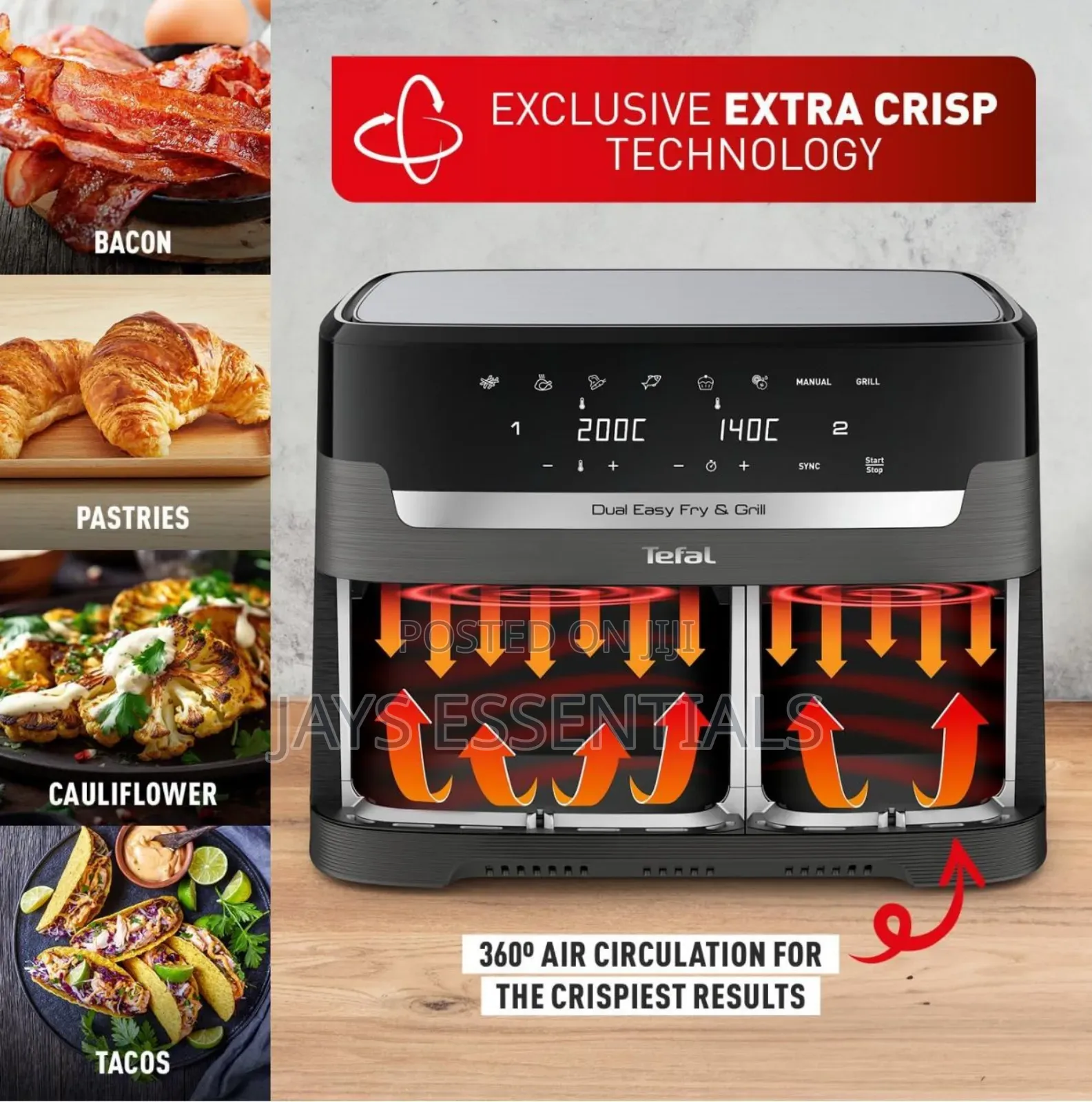 8.4l Tefal Digital Air Fryer