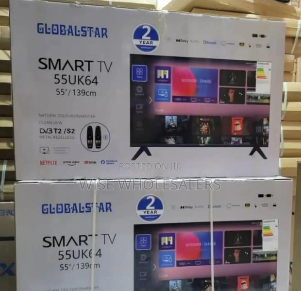 Globalstar 55uk64, 55 Inch Smart Android Tv - thumbnail 2