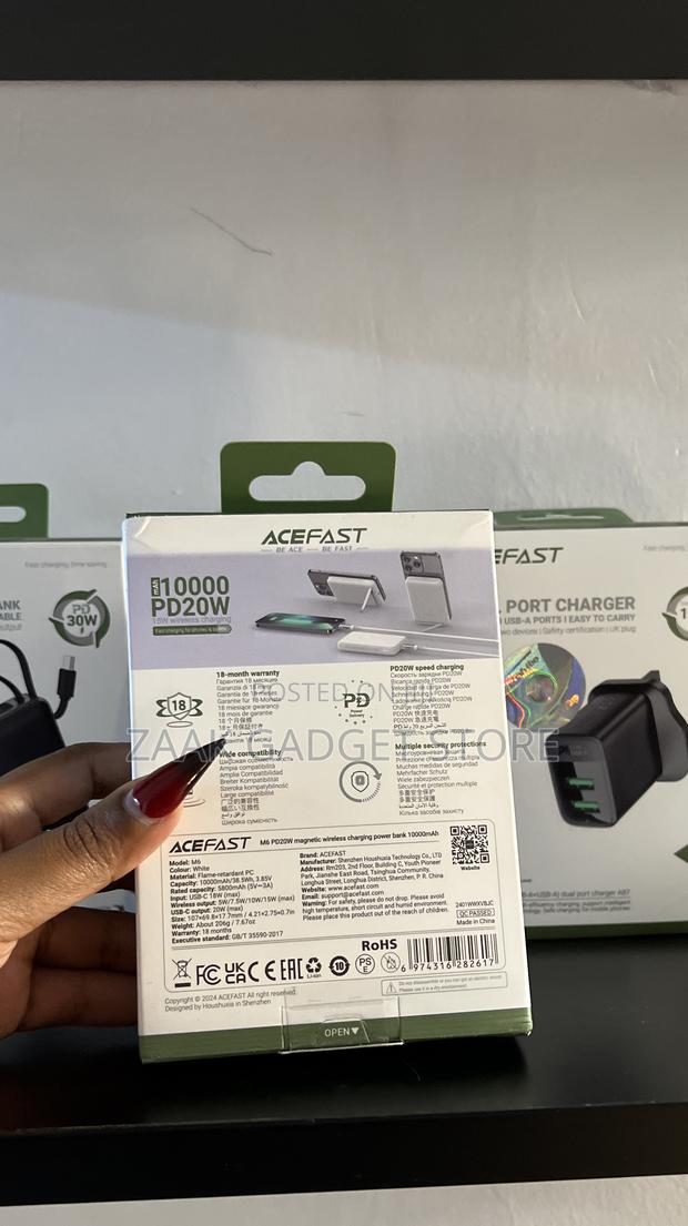 Acefast M6 Pd20w Magnetic Wireless Charging Power Bank - thumbnail 2