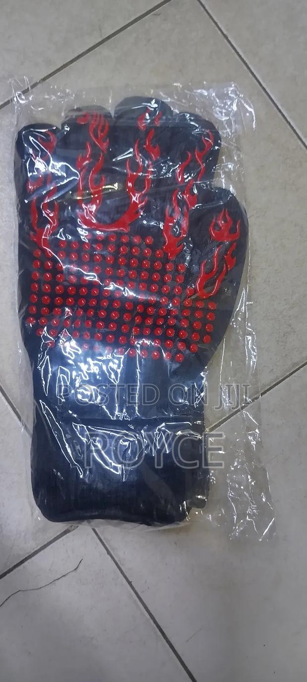 Heat Resistance BBQ Gloves-Pair - thumbnail 2