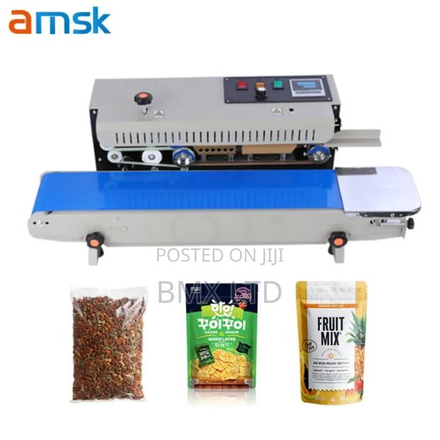 High Speed Desktop Vertical Poly Pe Kraft Plasticbag Sealer