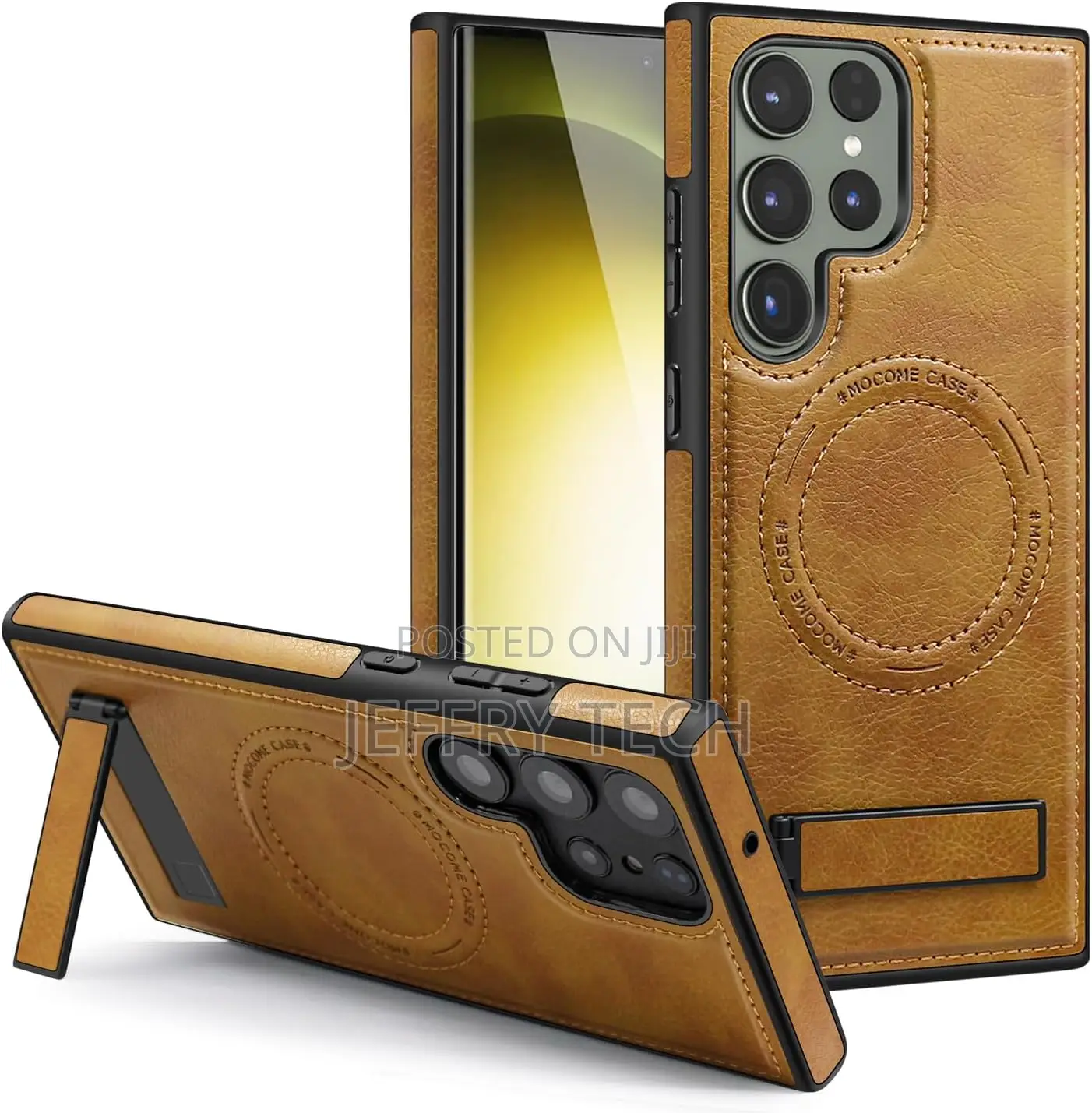 Lunivop Samsung Galaxy S24 Ultra Case Leather With Magsafe