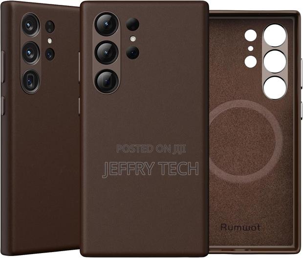 Rumwot Genuine Leather Case for Samsung Galaxy S24 Ultra - main view