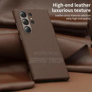 Rumwot Genuine Leather Case for Samsung Galaxy S24 Ultra