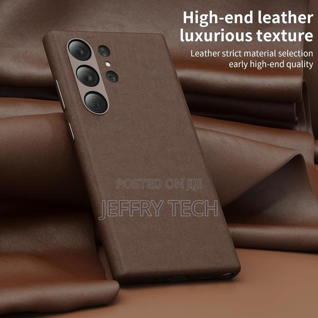 Rumwot Genuine Leather Case for Samsung Galaxy S24 Ultra - thumbnail 2