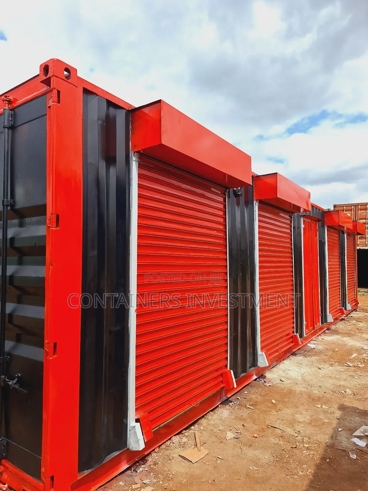 Mobile Business Stalls- Steel Container- Ready to Use